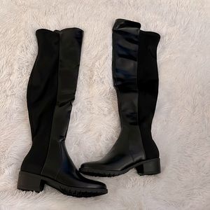 Brand new over the knee boots.